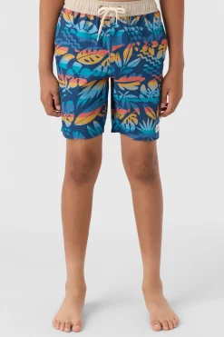 BOY'S HERMOSA ELASTIC WAIST 16" SWIM TRUNKS