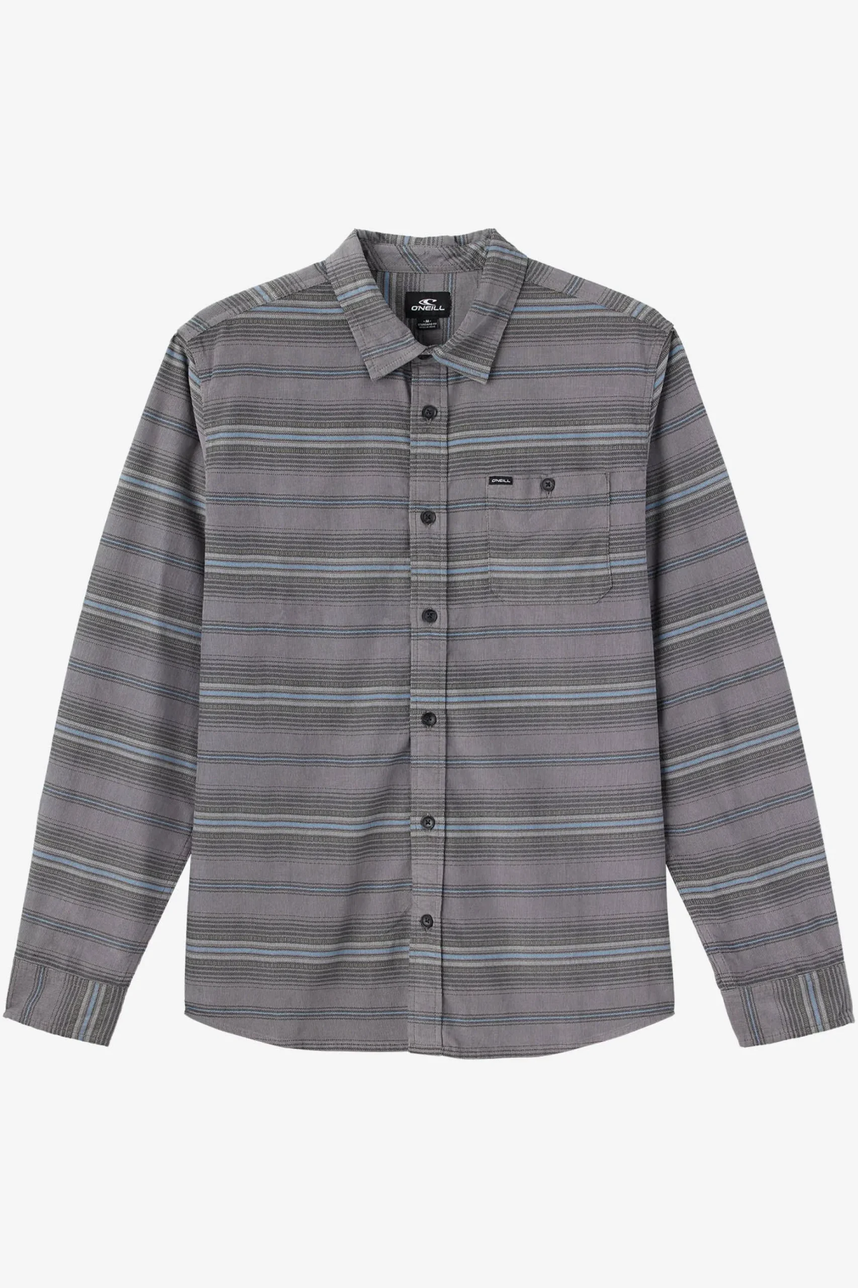 CARUSO STRIPE CORD STANDARD FIT LONG SLEEVE SHIRT