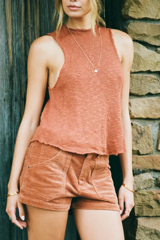 DIEDRE CORDUROY 5-POCKET SHORTS