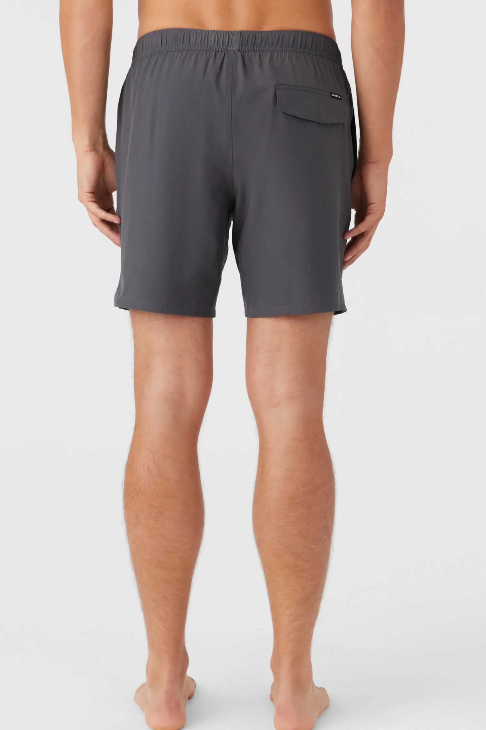 DIVERGENT ELASTIC WAIST LINED 17" SWIM TRUNKS