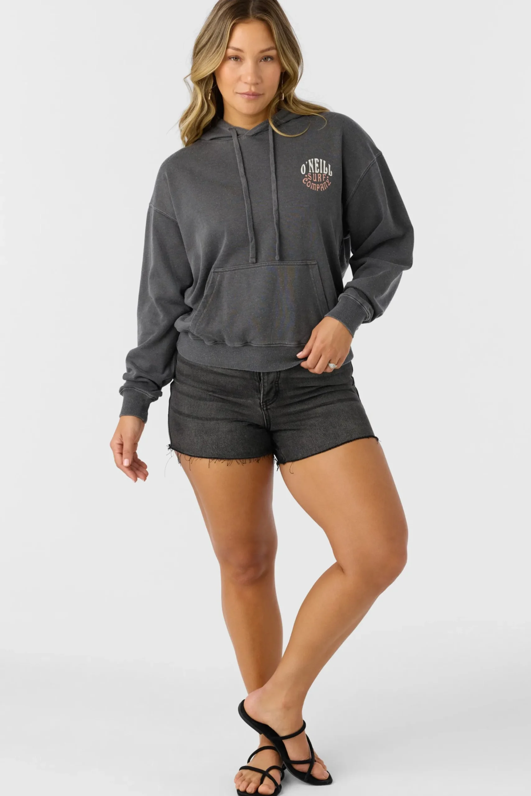 DRIFT HOODED FLEECE PULLOVER