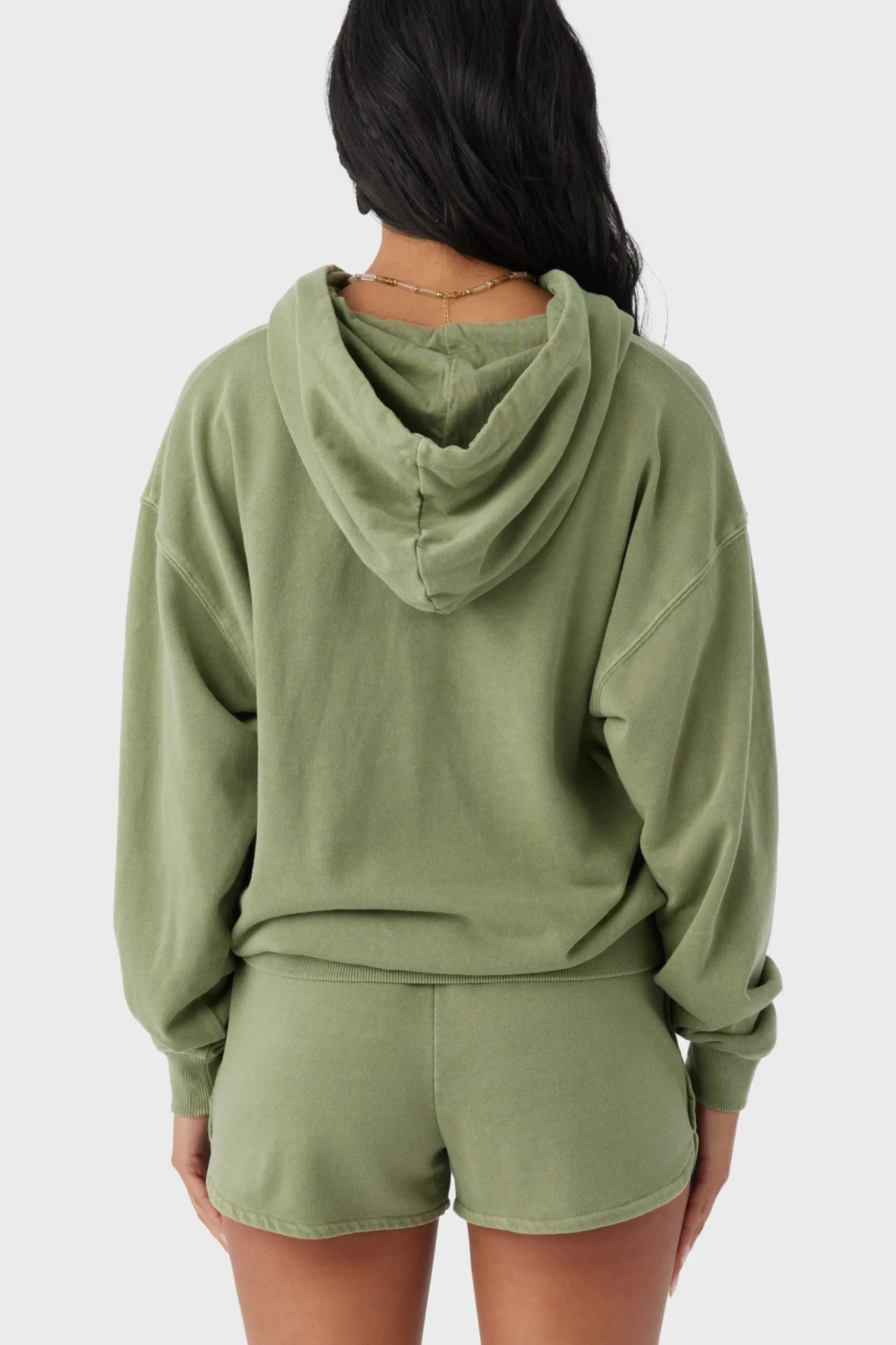DRIFT HOODED FLEECE PULLOVER