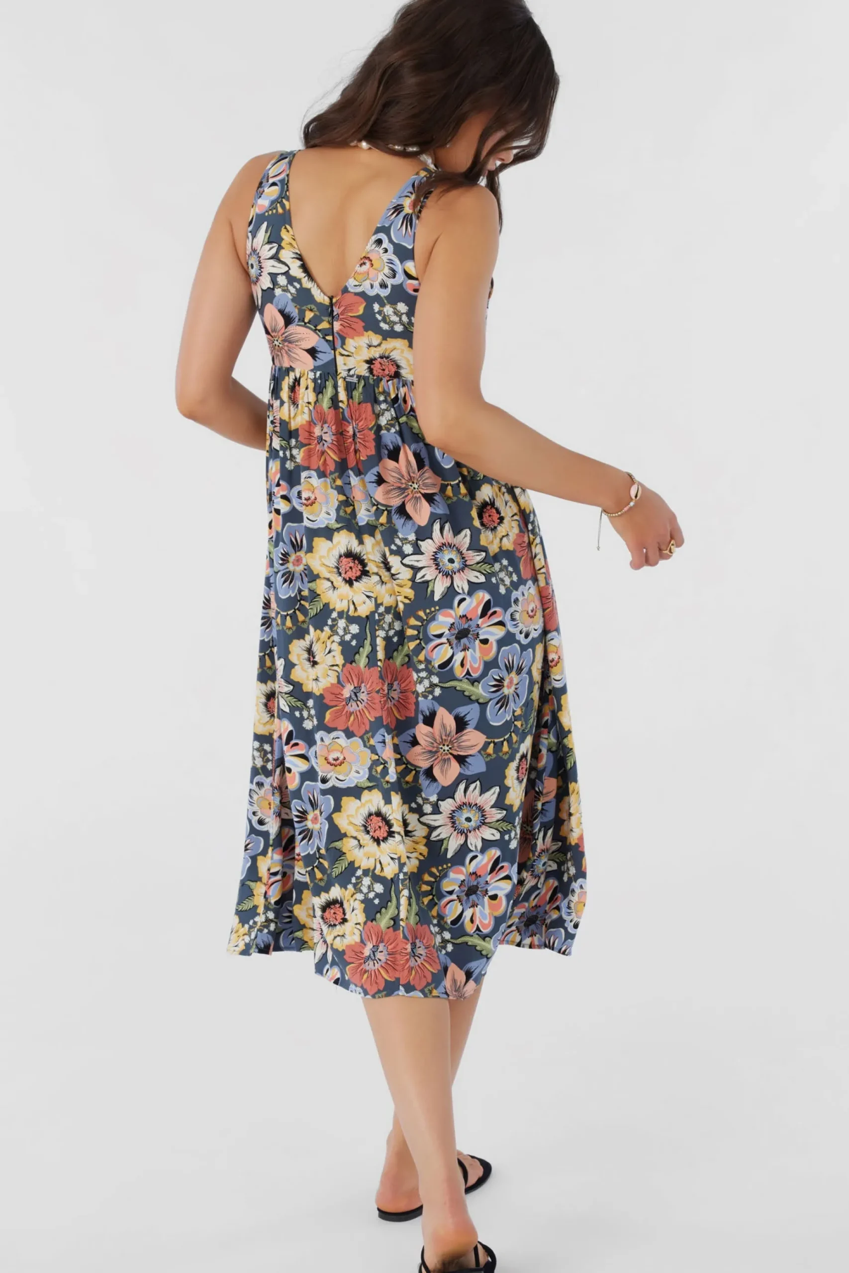 ISSY TALITHA FLORAL MIDI DRESS