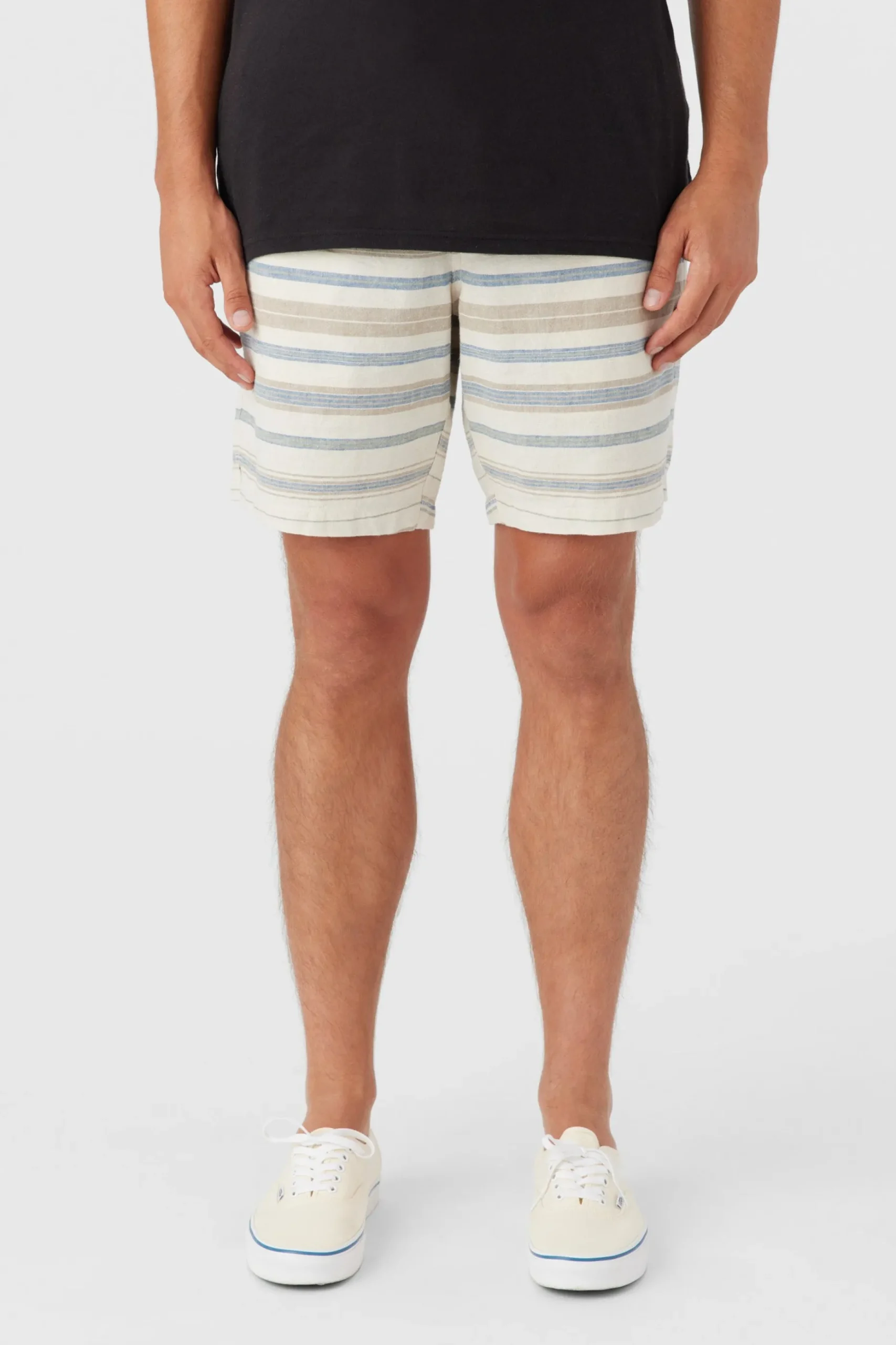LOW KEY STRIPE 18" SHORTS