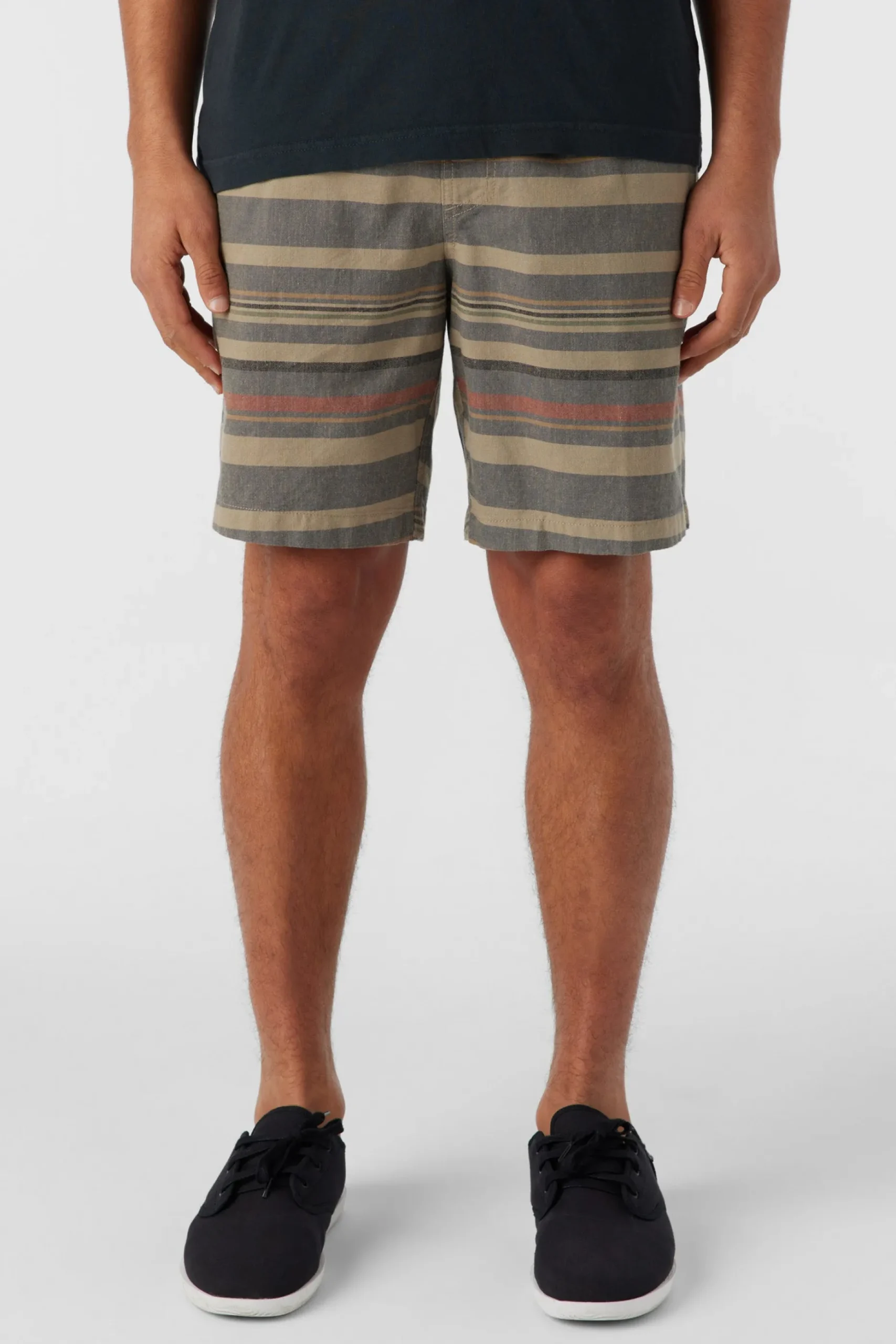 LOW KEY STRIPE 18" SHORTS