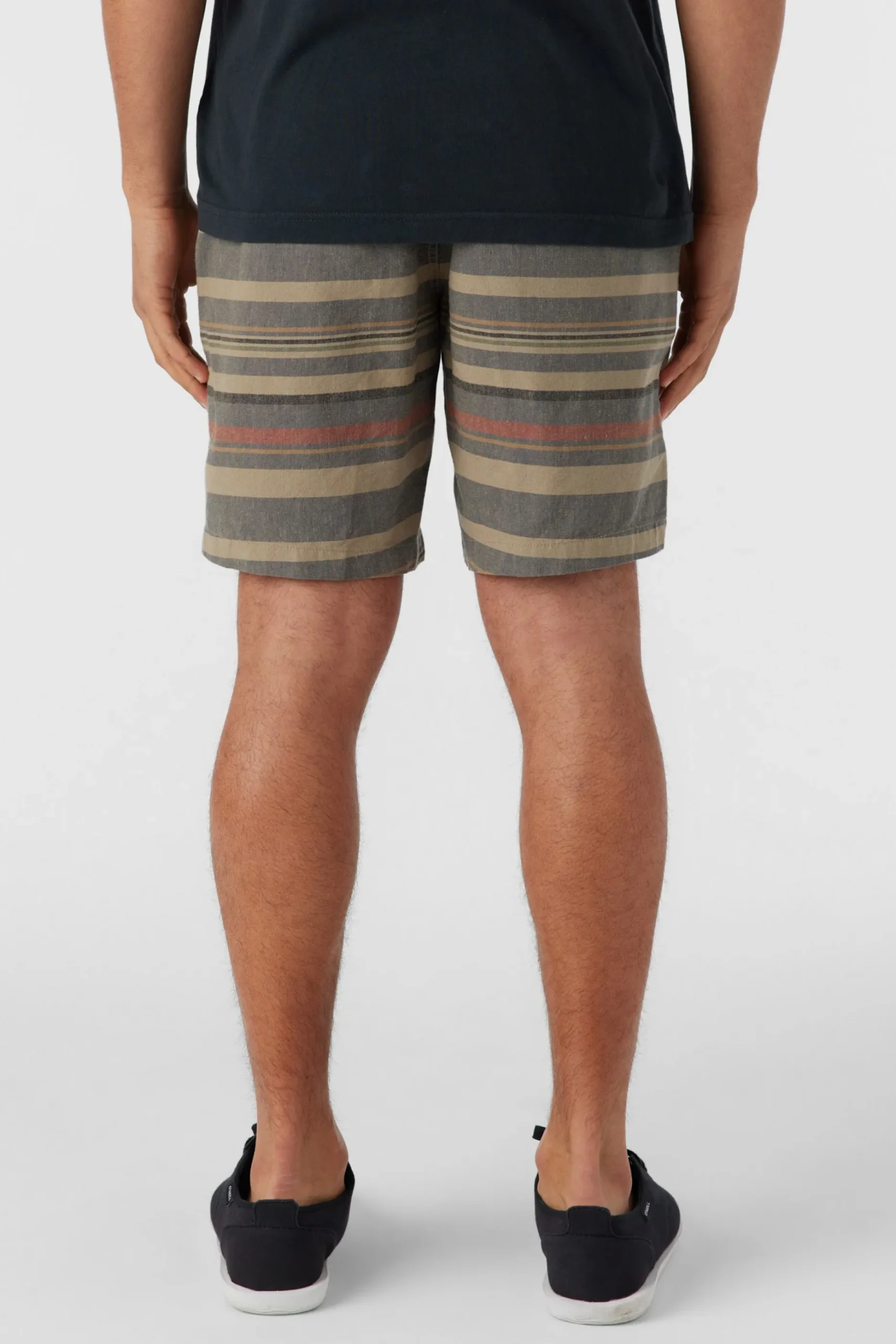 LOW KEY STRIPE 18" SHORTS