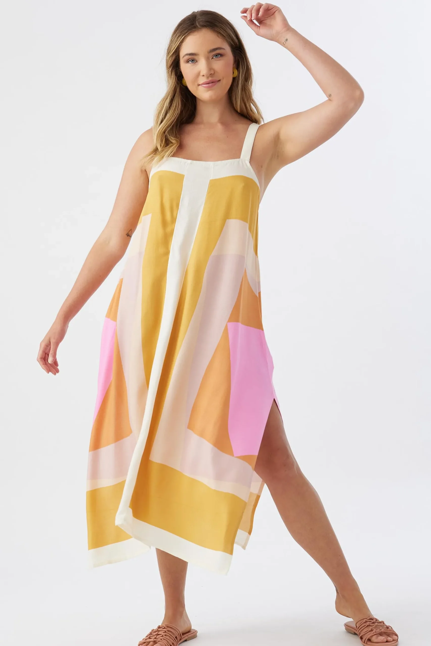 MIRANDA MIDI COVER-UP DRESS