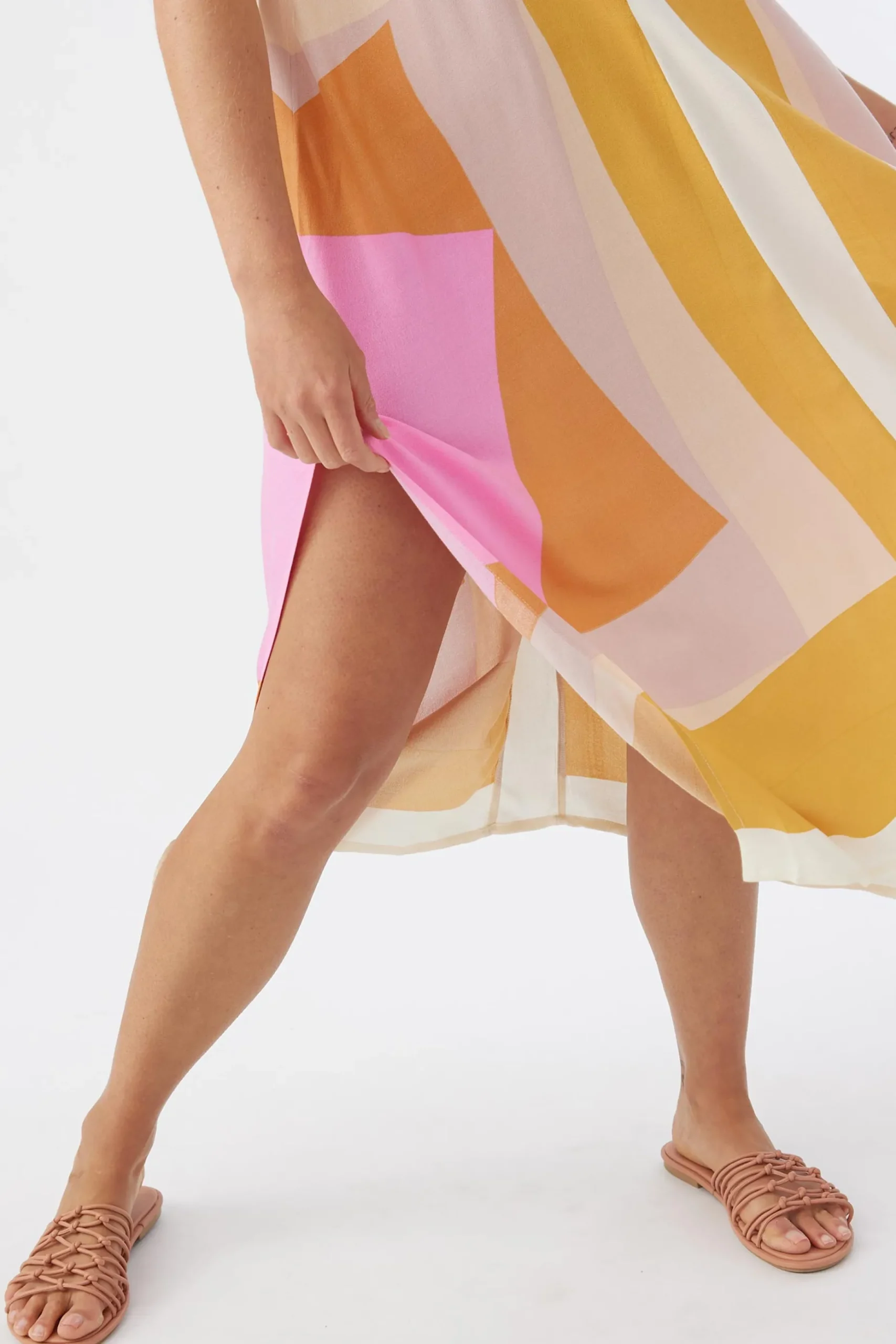 MIRANDA MIDI COVER-UP DRESS