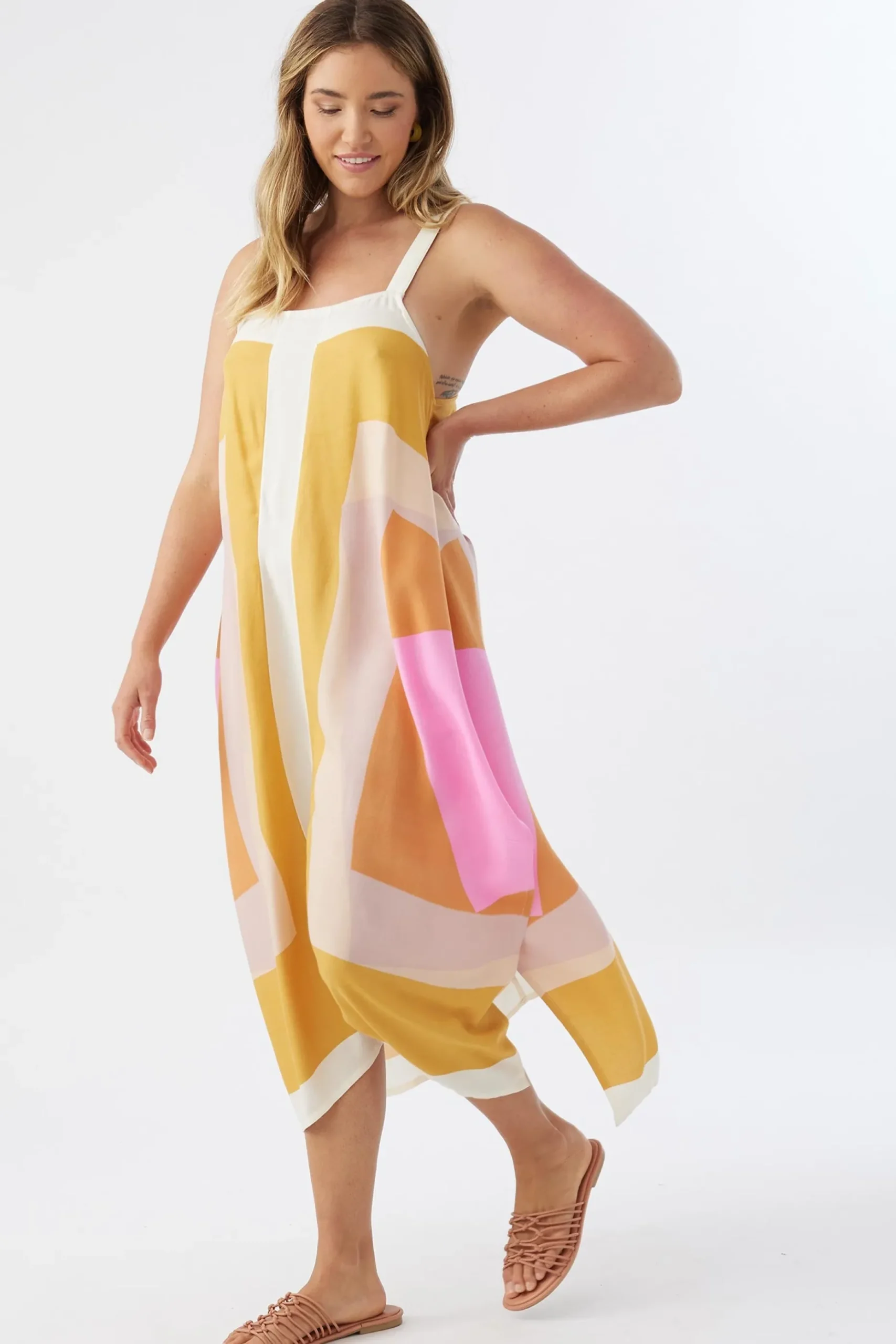 MIRANDA MIDI COVER-UP DRESS