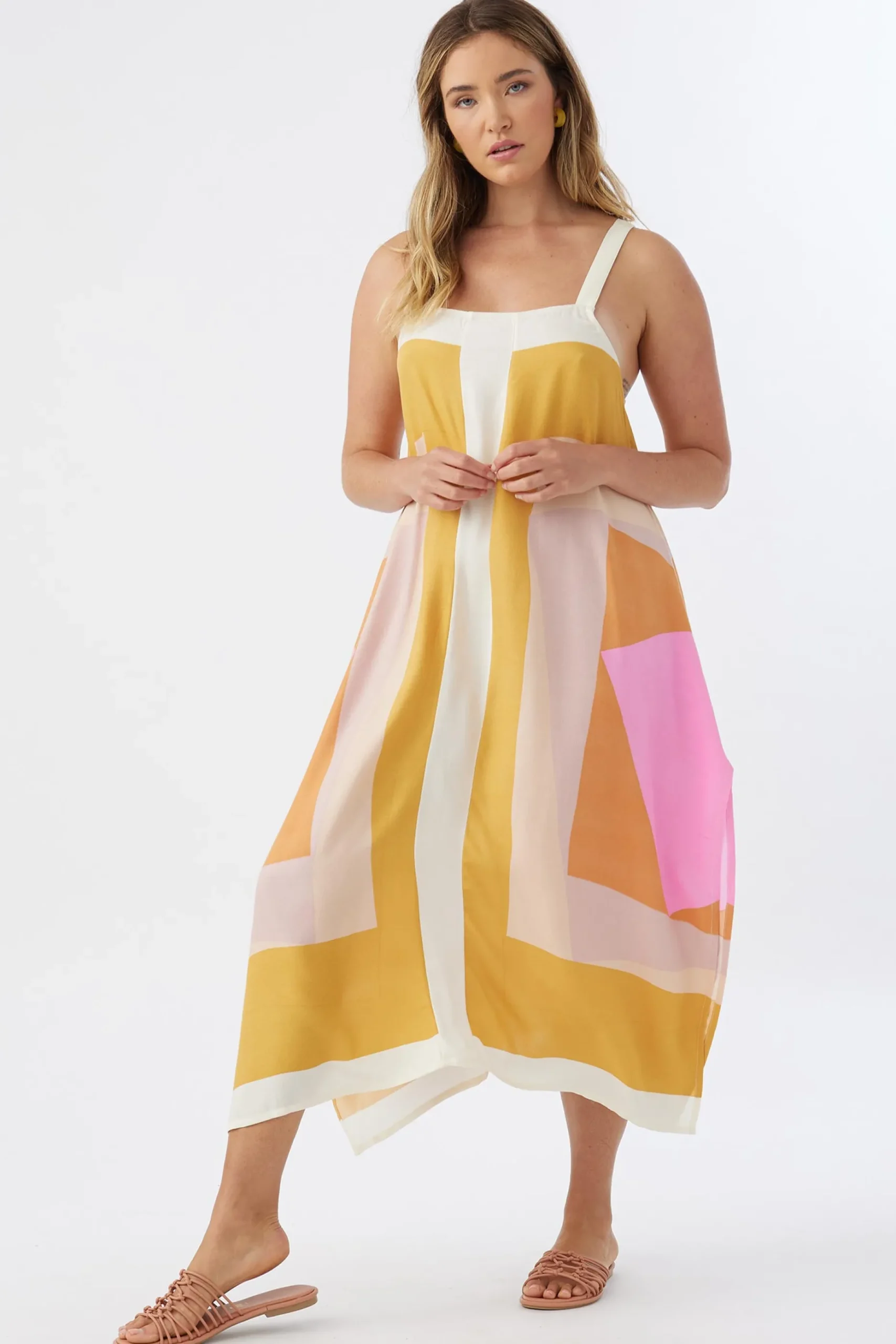 MIRANDA MIDI COVER-UP DRESS