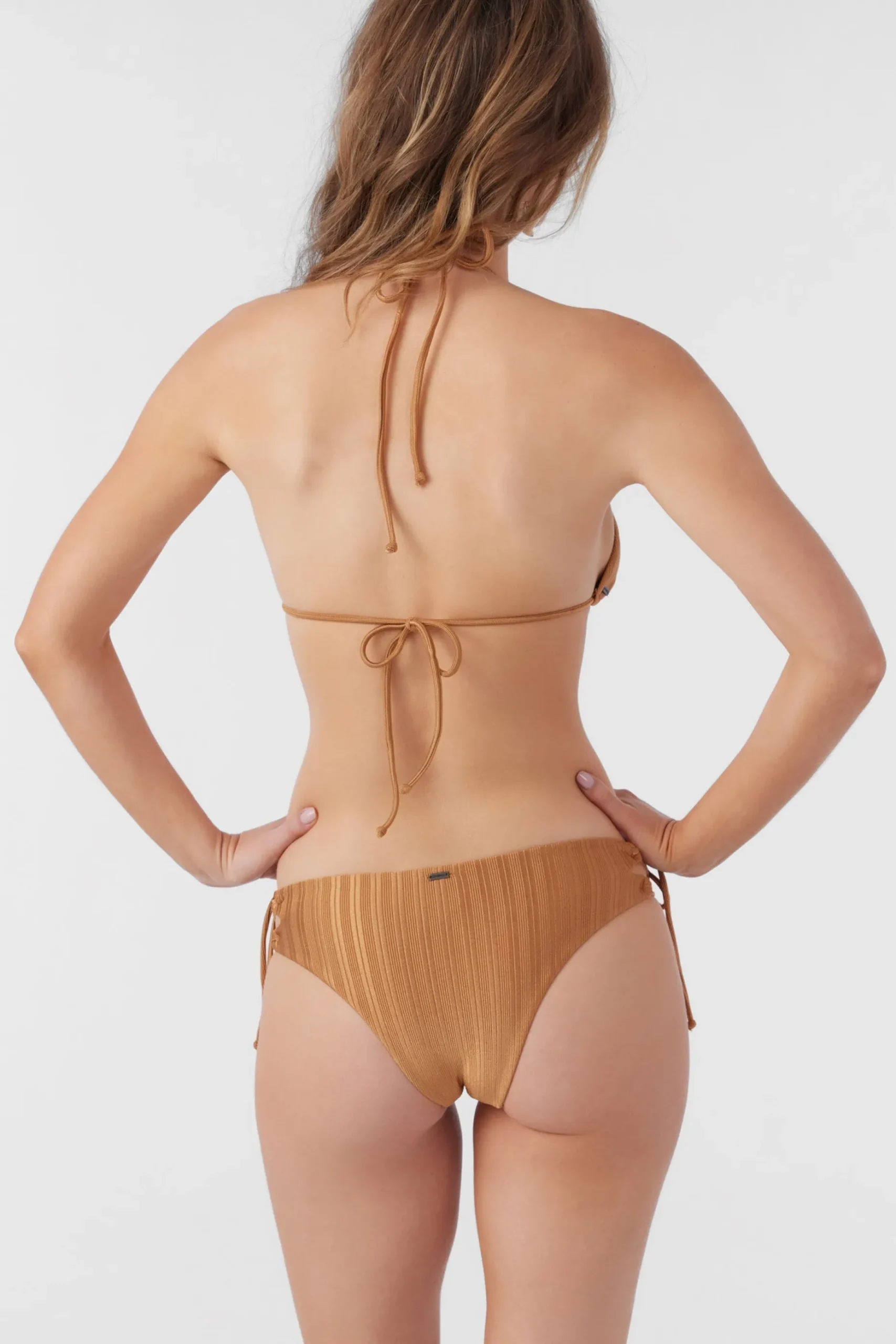 MIZI METALLIC RIB JENSEN SKIMPY BOTTOMS