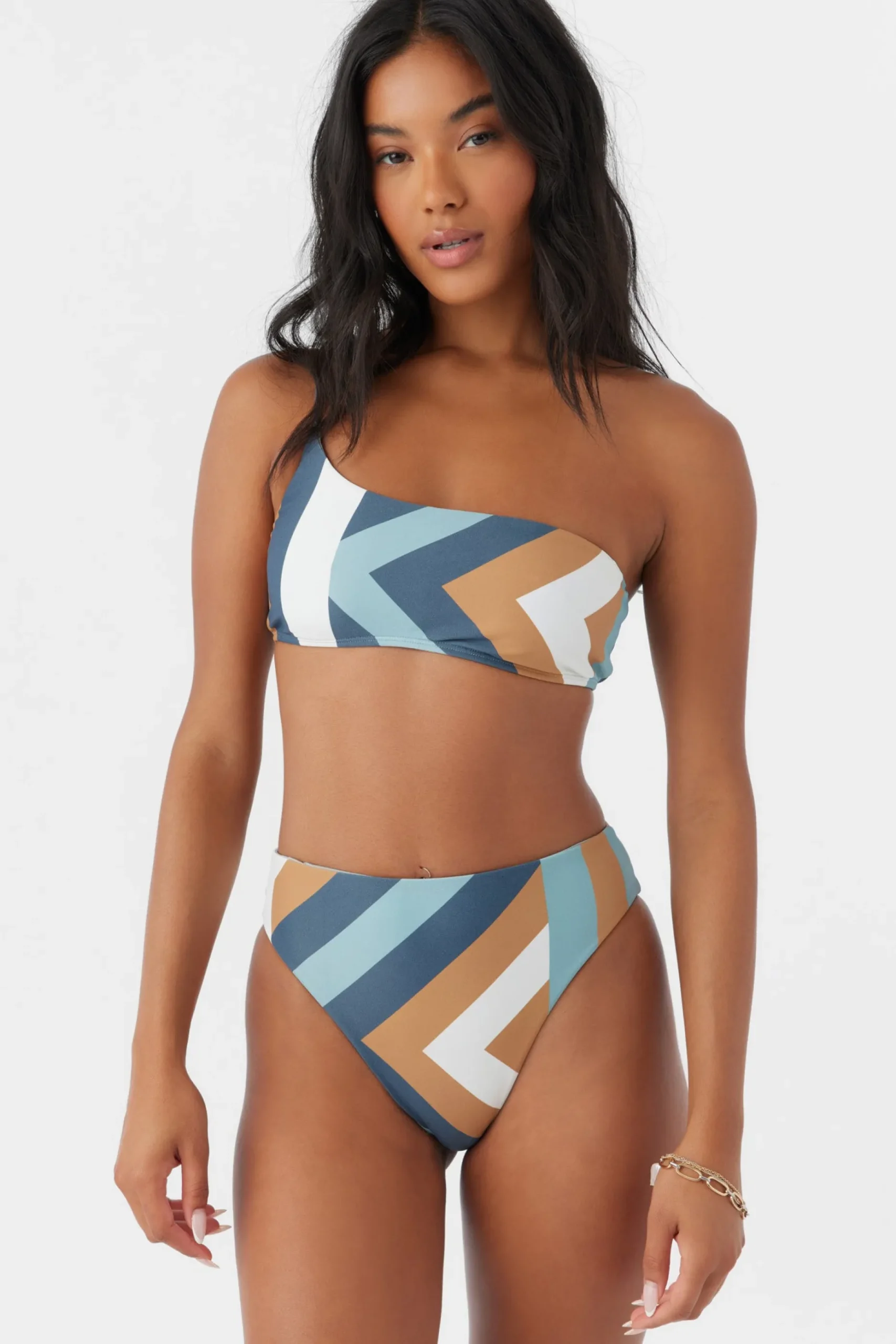 SOLI GEO MAX HIGH WAIST FULL BOTTOMS