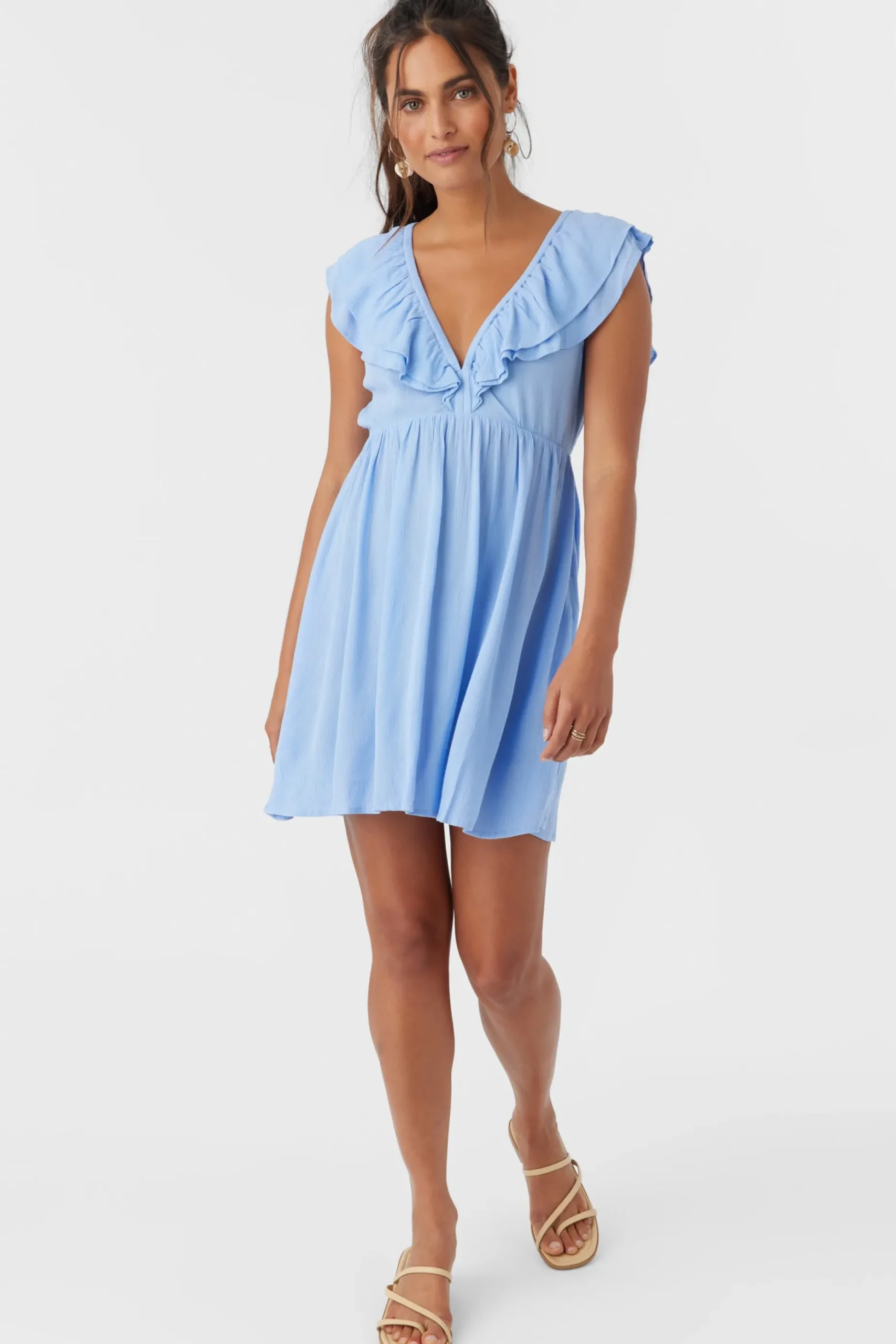 ZAINA SOLID SHORT DRESS