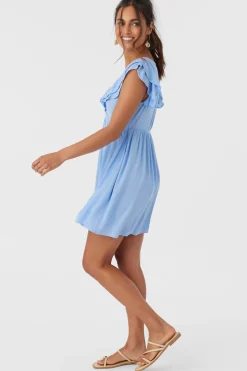ZAINA SOLID SHORT DRESS